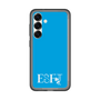 スリムプロテクションプレミアムケース［ オリジナル - ESFJ 領事 - アルファベット - ブルー ］