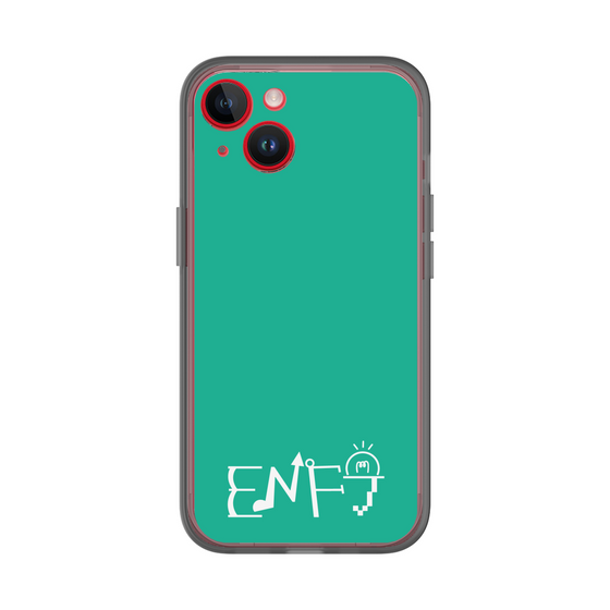 スリムプロテクションプレミアムケース［ オリジナル - ENFJ 主人公 - アルファベット - グリーン ］