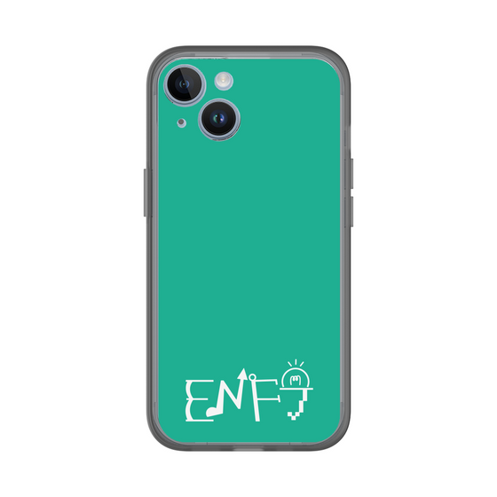 スリムプロテクションプレミアムケース［ オリジナル - ENFJ 主人公 - アルファベット - グリーン ］