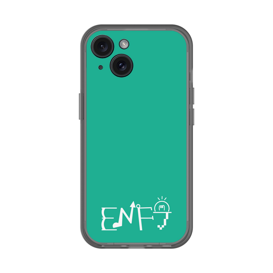 スリムプロテクションプレミアムケース［ オリジナル - ENFJ 主人公 - アルファベット - グリーン ］