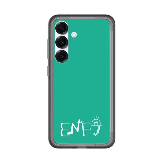 スリムプロテクションプレミアムケース［ オリジナル - ENFJ 主人公 - アルファベット - グリーン ］