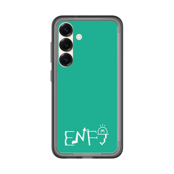 スリムプロテクションプレミアムケース［ オリジナル - ENFJ 主人公 - アルファベット - グリーン ］