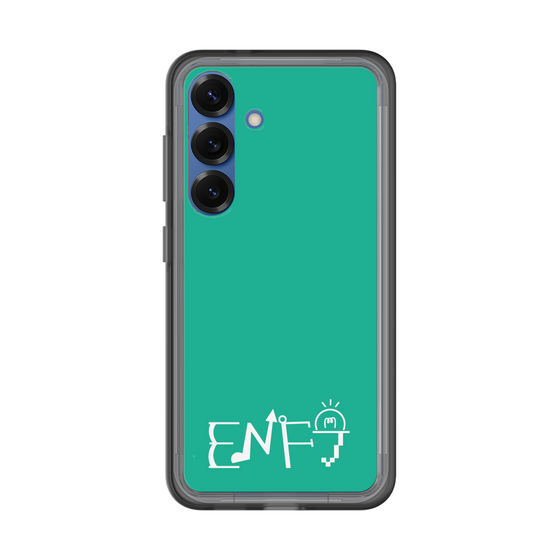スリムプロテクションプレミアムケース［ オリジナル - ENFJ 主人公 - アルファベット - グリーン ］