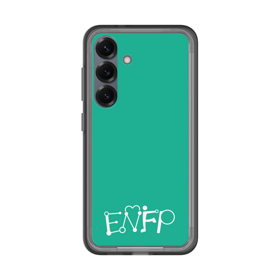 スリムプロテクションプレミアムケース［ オリジナル - ENFP 運動家 - アルファベット - グリーン ］