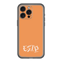 スリムプロテクションプレミアムケース［ オリジナル - ESTP 起業家 - アルファベット - オレンジ ］