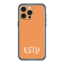 スリムプロテクションプレミアムケース［ オリジナル - ESTP 起業家 - アルファベット - オレンジ ］