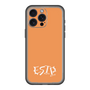 スリムプロテクションプレミアムケース［ オリジナル - ESTP 起業家 - アルファベット - オレンジ ］