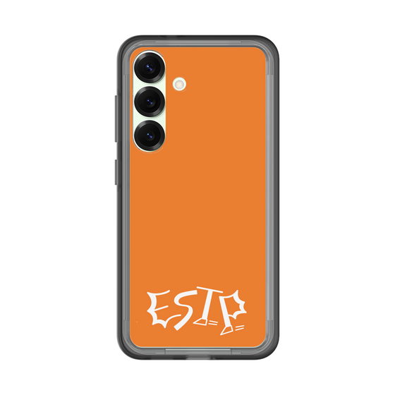 スリムプロテクションプレミアムケース［ オリジナル - ESTP 起業家 - アルファベット - オレンジ ］