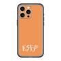 スリムプロテクションプレミアムケース［ オリジナル - ESFP エンターテイナー - アルファベット - オレンジ ］
