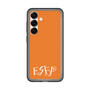 スリムプロテクションプレミアムケース［ オリジナル - ESFP エンターテイナー - アルファベット - オレンジ ］