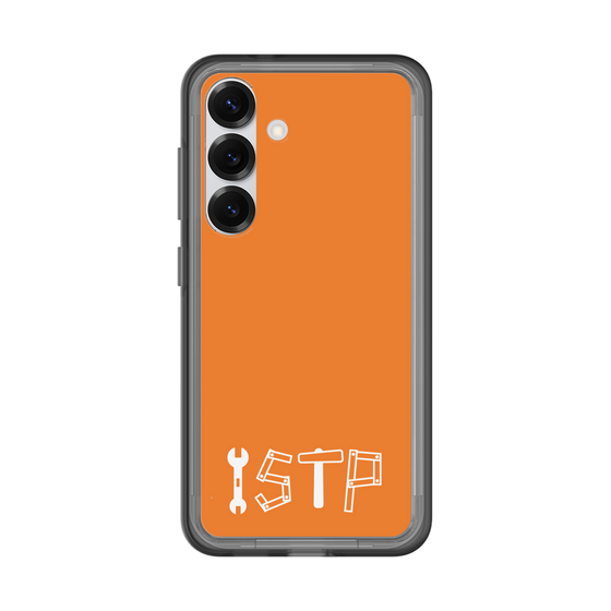 スリムプロテクションプレミアムケース［ オリジナル - ISTP 巨匠 - アルファベット - オレンジ ］