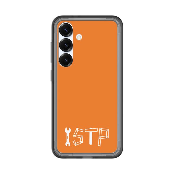 スリムプロテクションプレミアムケース［ オリジナル - ISTP 巨匠 - アルファベット - オレンジ ］