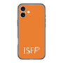 スリムプロテクションプレミアムケース［ オリジナル - ISFP 冒険家 - アルファベット - オレンジ ］