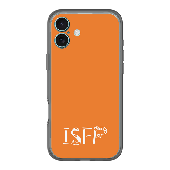 スリムプロテクションプレミアムケース［ オリジナル - ISFP 冒険家 - アルファベット - オレンジ ］