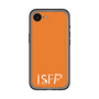 スリムプロテクションプレミアムケース［ オリジナル - ISFP 冒険家 - アルファベット - オレンジ ］