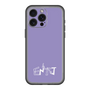 スリムプロテクションプレミアムケース［ オリジナル - ENTJ 指揮官 - アルファベット - パープル ］