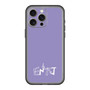 スリムプロテクションプレミアムケース［ オリジナル - ENTJ 指揮官 - アルファベット - パープル ］