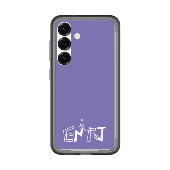 スリムプロテクションプレミアムケース［ オリジナル - ENTJ 指揮官 - アルファベット - パープル ］