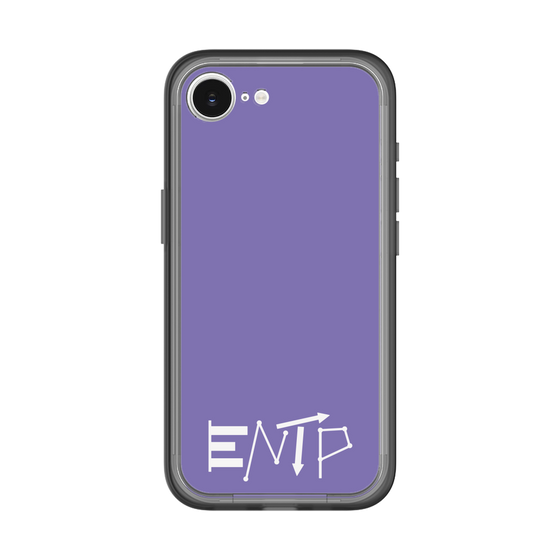 スリムプロテクションプレミアムケース［ オリジナル - ENTP 討論者 - アルファベット - パープル ］