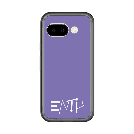スリムプロテクションプレミアムケース［ オリジナル - ENTP 討論者 - アルファベット - パープル ］