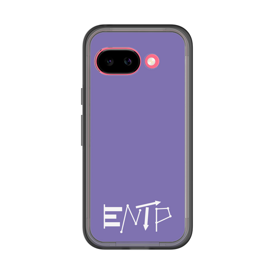 スリムプロテクションプレミアムケース［ オリジナル - ENTP 討論者 - アルファベット - パープル ］