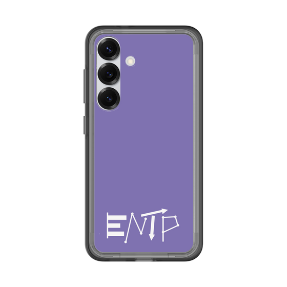 スリムプロテクションプレミアムケース［ オリジナル - ENTP 討論者 - アルファベット - パープル ］