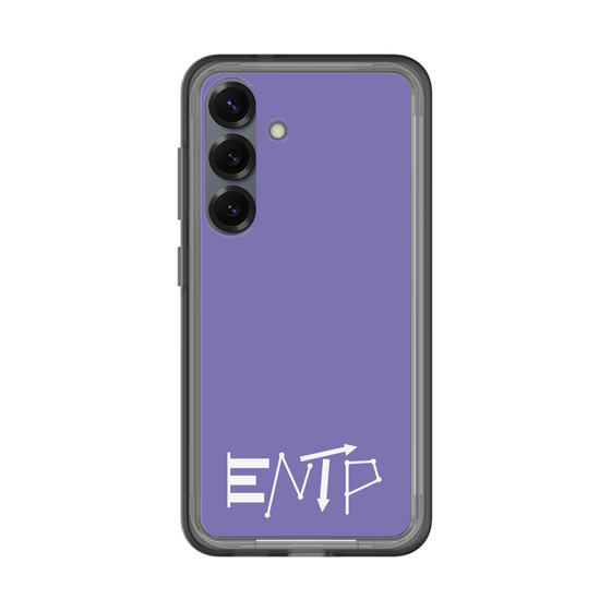 スリムプロテクションプレミアムケース［ オリジナル - ENTP 討論者 - アルファベット - パープル ］
