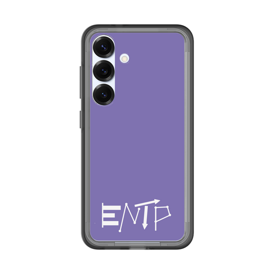 スリムプロテクションプレミアムケース［ オリジナル - ENTP 討論者 - アルファベット - パープル ］