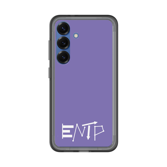スリムプロテクションプレミアムケース［ オリジナル - ENTP 討論者 - アルファベット - パープル ］