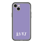 スリムプロテクションプレミアムケース［ オリジナル - INTJ 建築家 - アルファベット - パープル ］