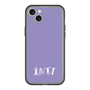 スリムプロテクションプレミアムケース［ オリジナル - INTJ 建築家 - アルファベット - パープル ］