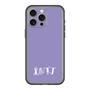 スリムプロテクションプレミアムケース［ オリジナル - INTJ 建築家 - アルファベット - パープル ］