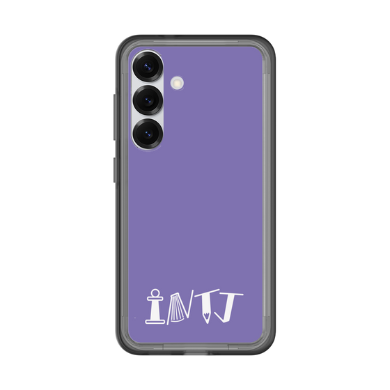 スリムプロテクションプレミアムケース［ オリジナル - INTJ 建築家 - アルファベット - パープル ］