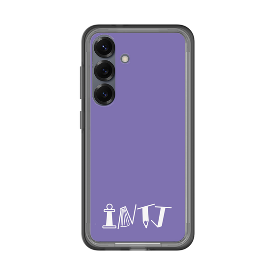 スリムプロテクションプレミアムケース［ オリジナル - INTJ 建築家 - アルファベット - パープル ］