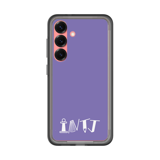 スリムプロテクションプレミアムケース［ オリジナル - INTJ 建築家 - アルファベット - パープル ］