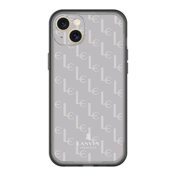 スリムプロテクションプレミアムケース［ LANVIN COLLECTION - ジオメトリック - ライラック ］