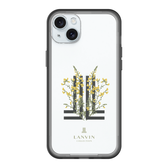 スリムプロテクションプレミアムケース［ LANVIN COLLECTION - フラワー ］