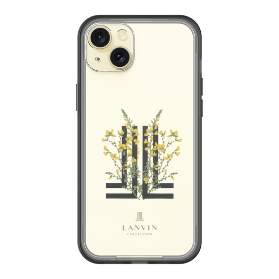 スリムプロテクションプレミアムケース［ LANVIN COLLECTION - フラワー ］