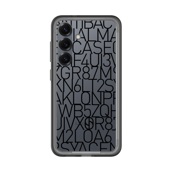 スリムプロテクションプレミアムケース［ KLON - シリアルナンバー/A - ブラック ］