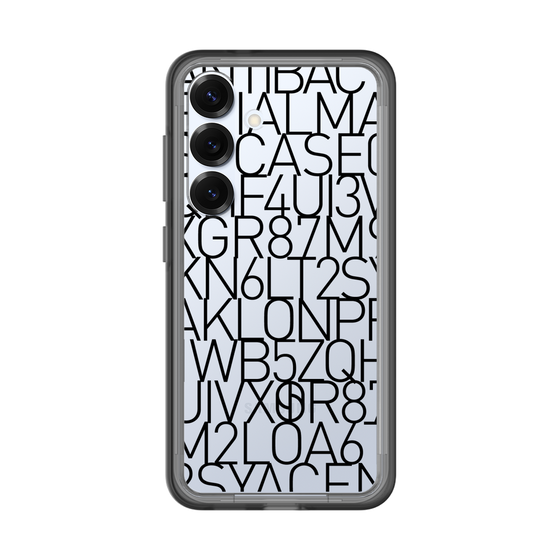 スリムプロテクションプレミアムケース［ KLON - シリアルナンバー/A - ブラック ］