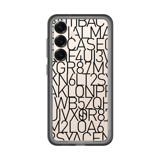 スリムプロテクションプレミアムケース［ KLON - シリアルナンバー/A - ブラック ］