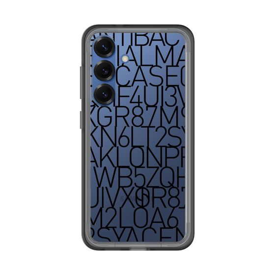 スリムプロテクションプレミアムケース［ KLON - シリアルナンバー/A - ブラック ］