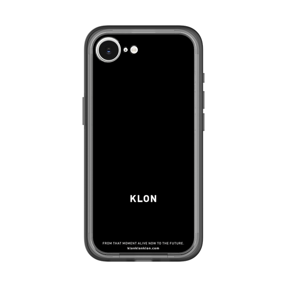 スリムプロテクションプレミアムケース［ KLON - ロゴ - ブラック ］