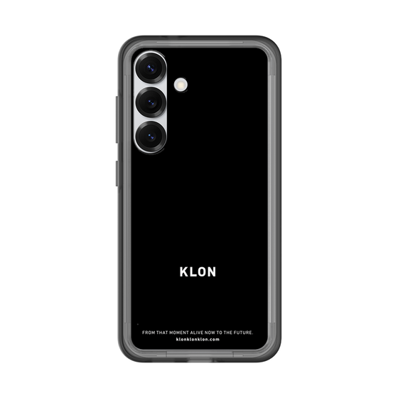 スリムプロテクションプレミアムケース［ KLON - ロゴ - ブラック ］