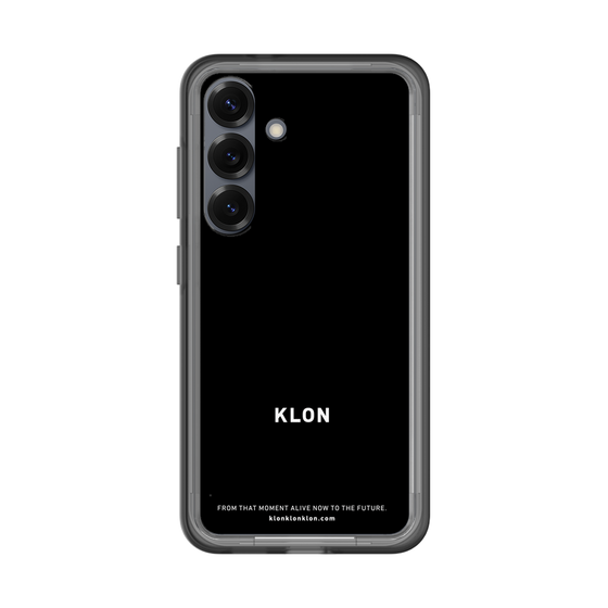 スリムプロテクションプレミアムケース［ KLON - ロゴ - ブラック ］