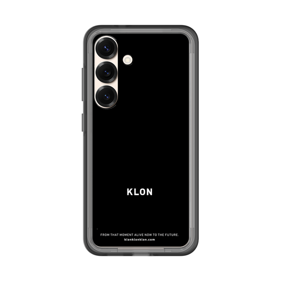 スリムプロテクションプレミアムケース［ KLON - ロゴ - ブラック ］