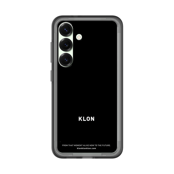 スリムプロテクションプレミアムケース［ KLON - ロゴ - ブラック ］