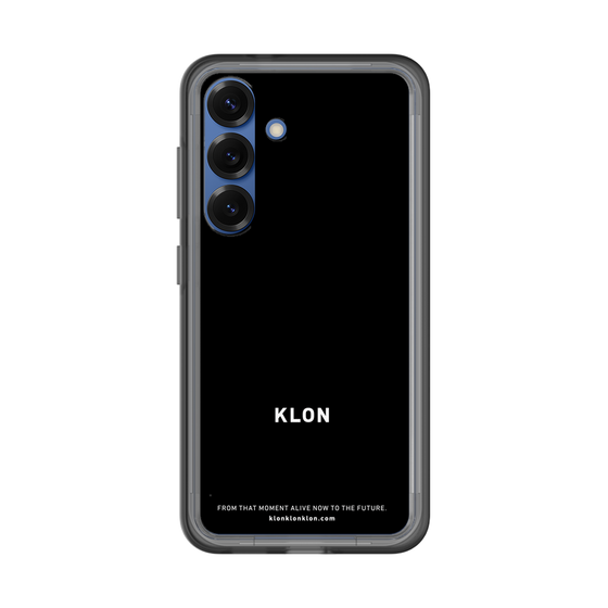 スリムプロテクションプレミアムケース［ KLON - ロゴ - ブラック ］