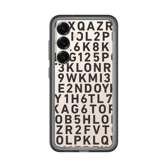 スリムプロテクションプレミアムケース［ KLON - シリアルナンバー/B - ブラック ］