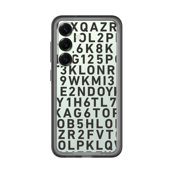 スリムプロテクションプレミアムケース［ KLON - シリアルナンバー/B - ブラック ］